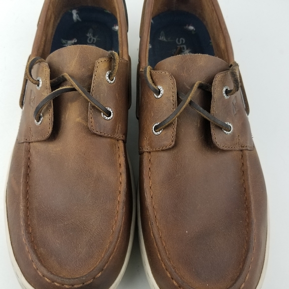 Sperry Leather Boat Shoes Oxford 2-eye top-sider - Picture 9 of 10